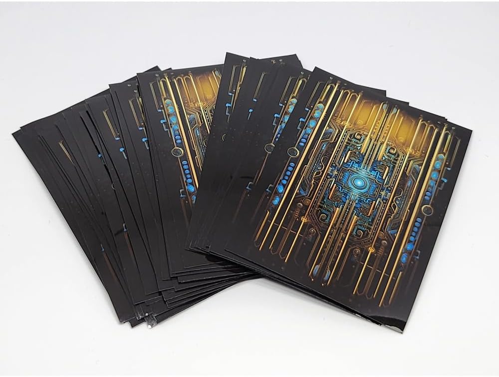 Detalle de ARTDUEL 遊戯王カードスリーブ テクノロジー 50枚入り 62mm×89mm