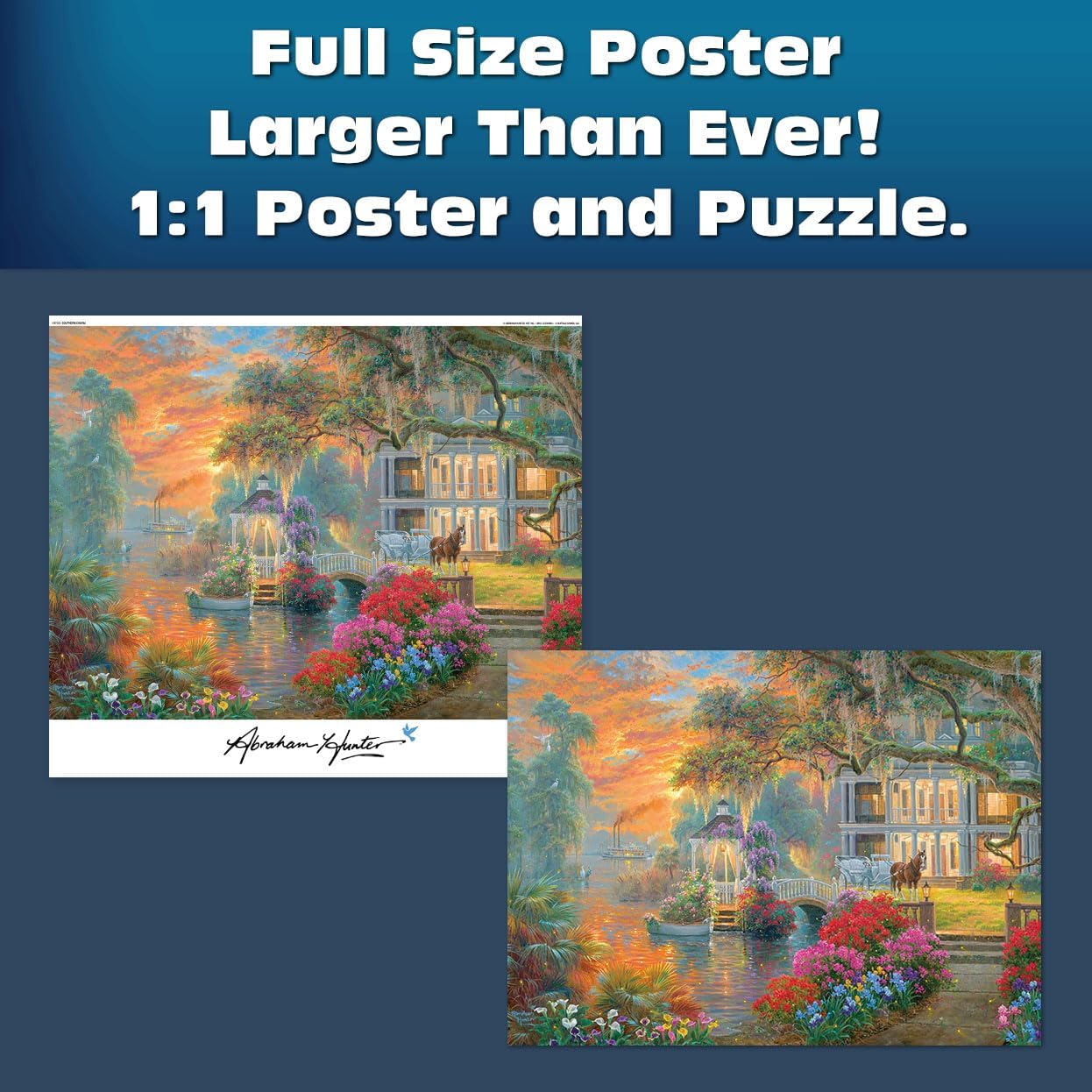 Detalle de Buffalo Games Adult Jigsaw Puzzle, 1,000 Pieces