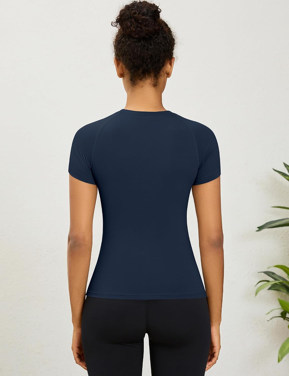 Thumbnail 3 de Rapbin Women’s Gym Tops – Quick-Dry Short Sleeve Workout, Running, Yoga T-Shirt