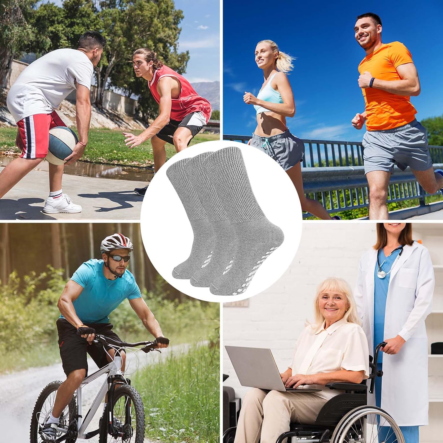 Thumbnail 6 de LOFIR Calze Diabetici Cotone 39–46