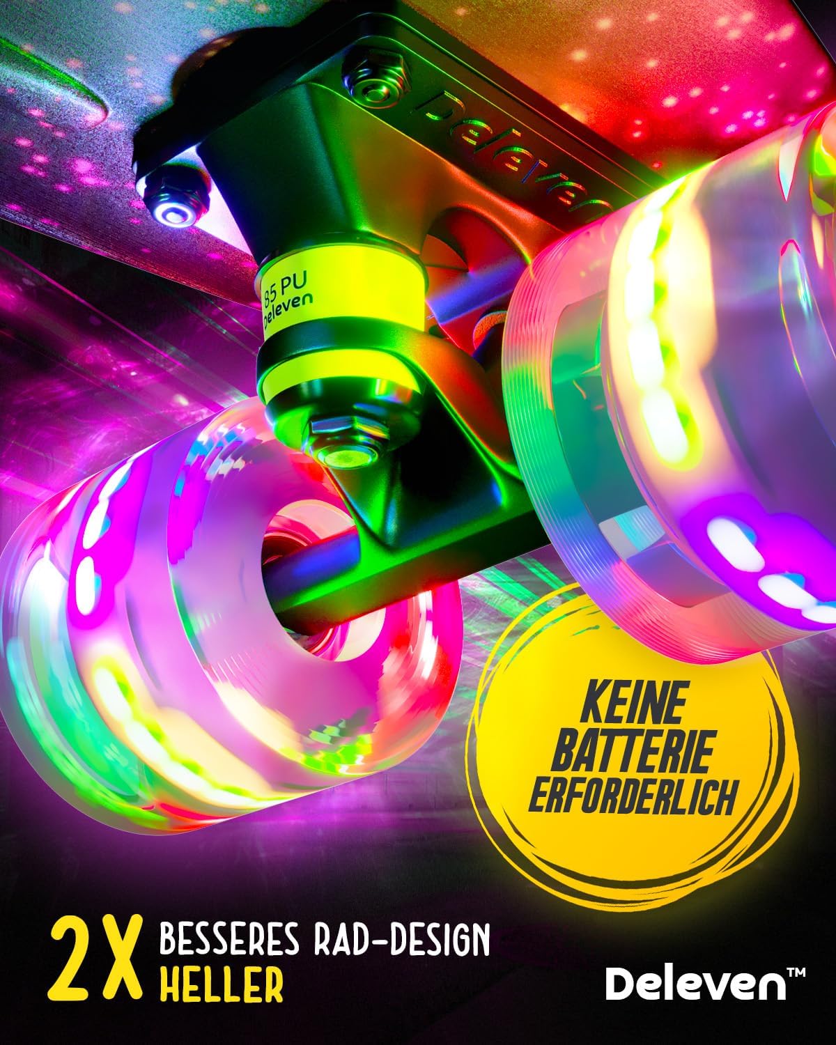 Detalle 2 de Deleven Skateboard 56 cm đč