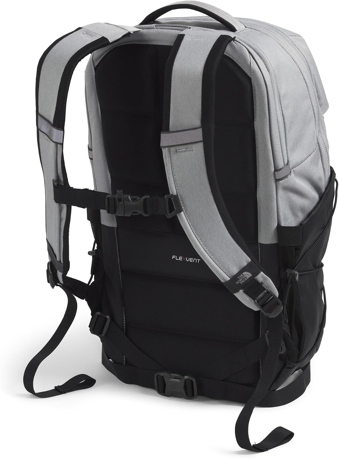 Detalle de The North Face Borealis Laptop Pack - Meld Gy Dk Hth / TNF Blk-NPF, OSFA