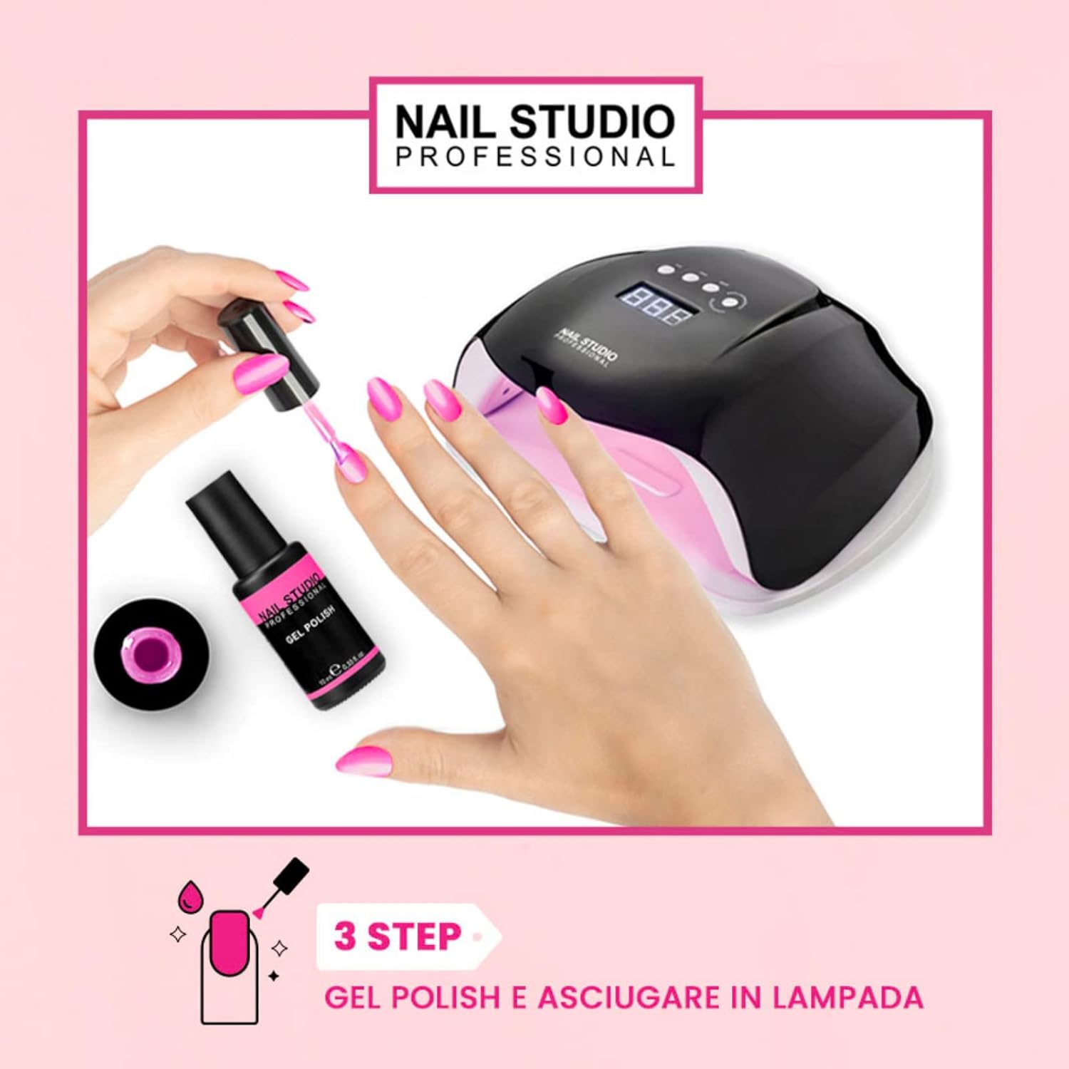 Thumbnail 4 de Nail Studio Professional Smalto Semipermanente 10 ml