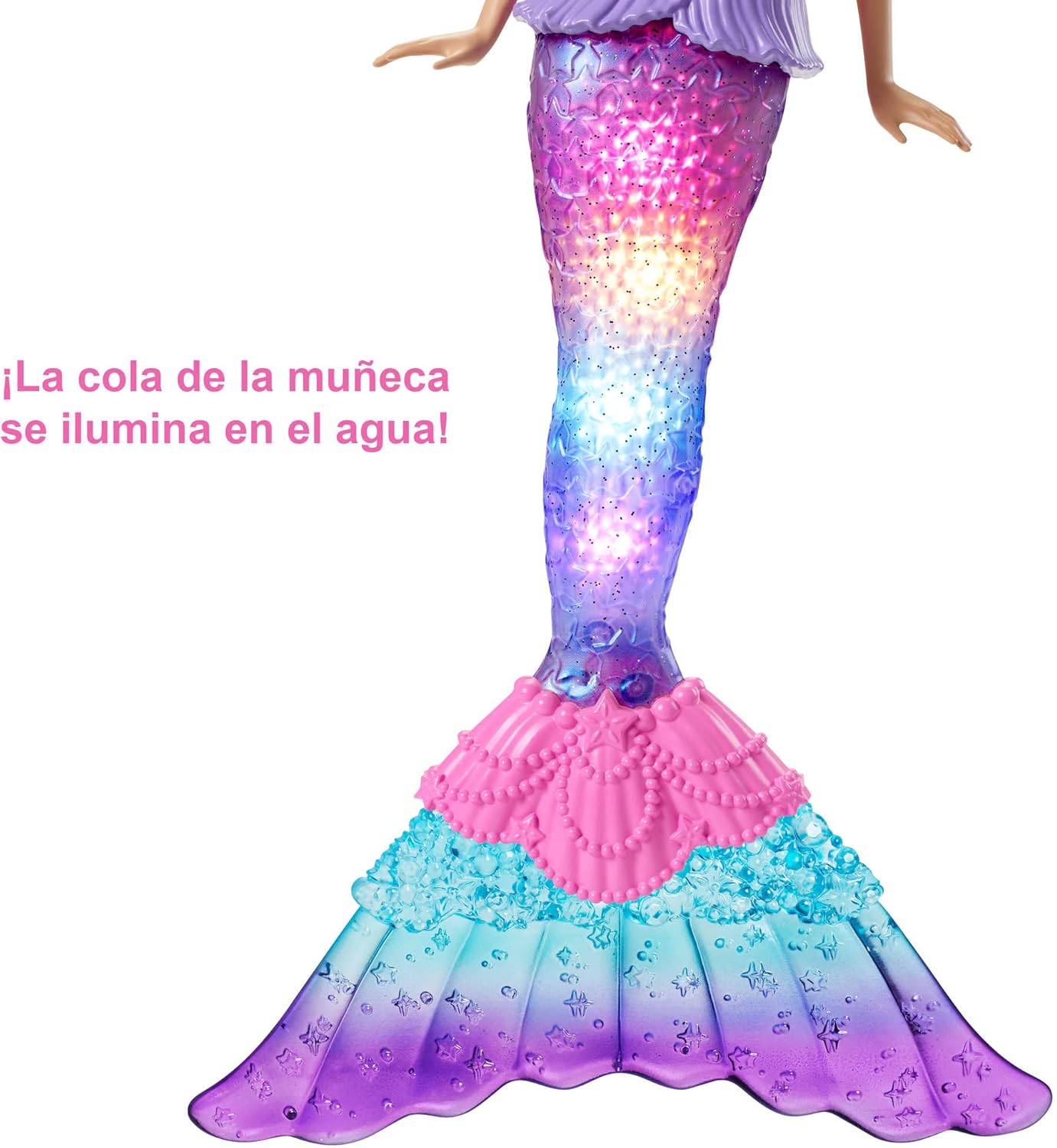 Thumbnail 3 de Barbie Dreamtopia Malibú Sirena con Luces Mágicas 🌊