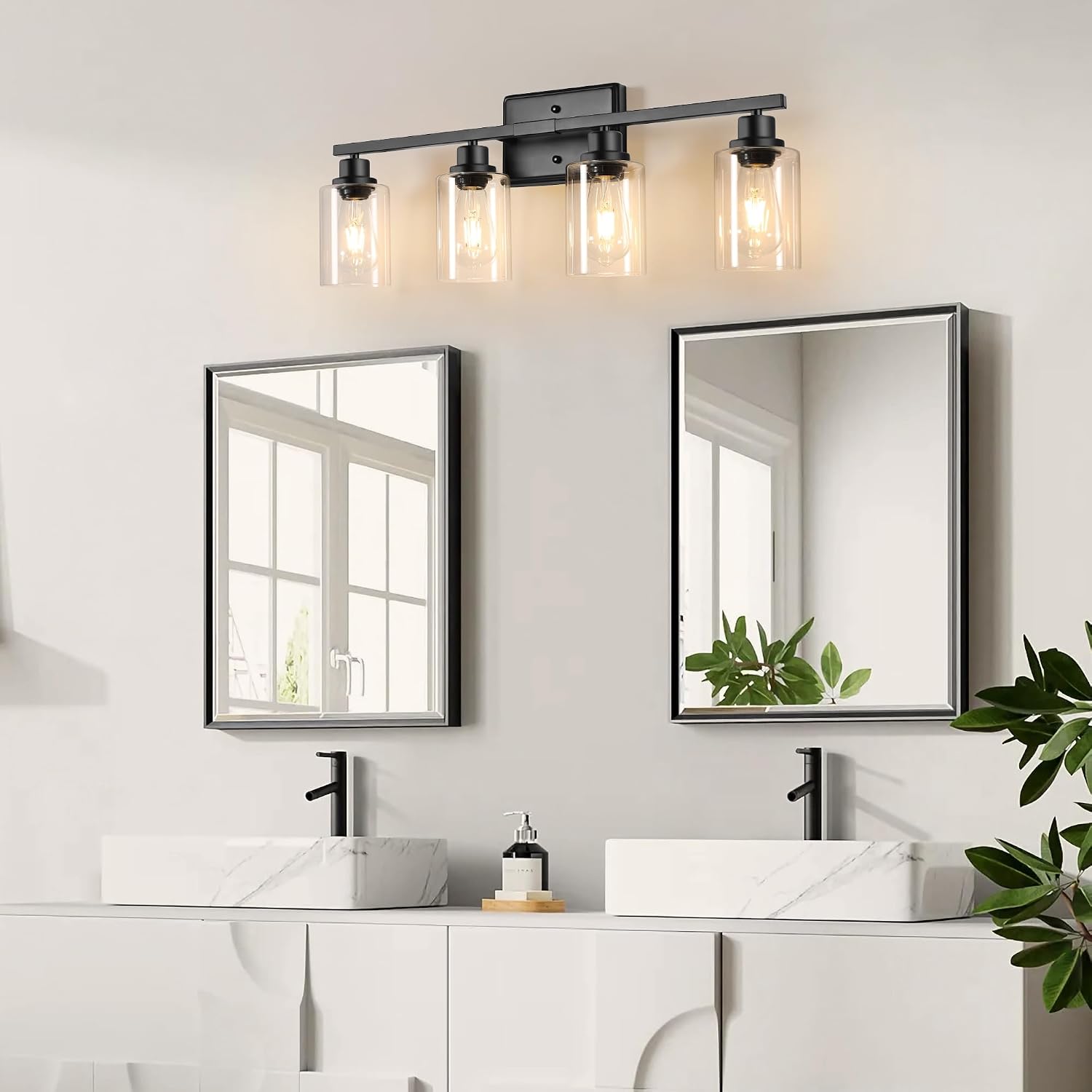 Detalle de Ascher Bathroom Vanity Light, 4-Light