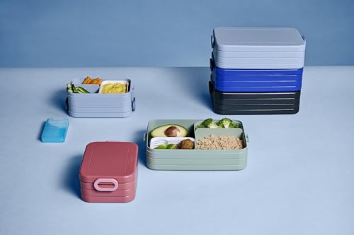 Thumbnail 6 de Mepal Bento Brotdose Midi TAB Nordic blue – 900 ml, 2 Sandwiches oder 4 Brotscheiben