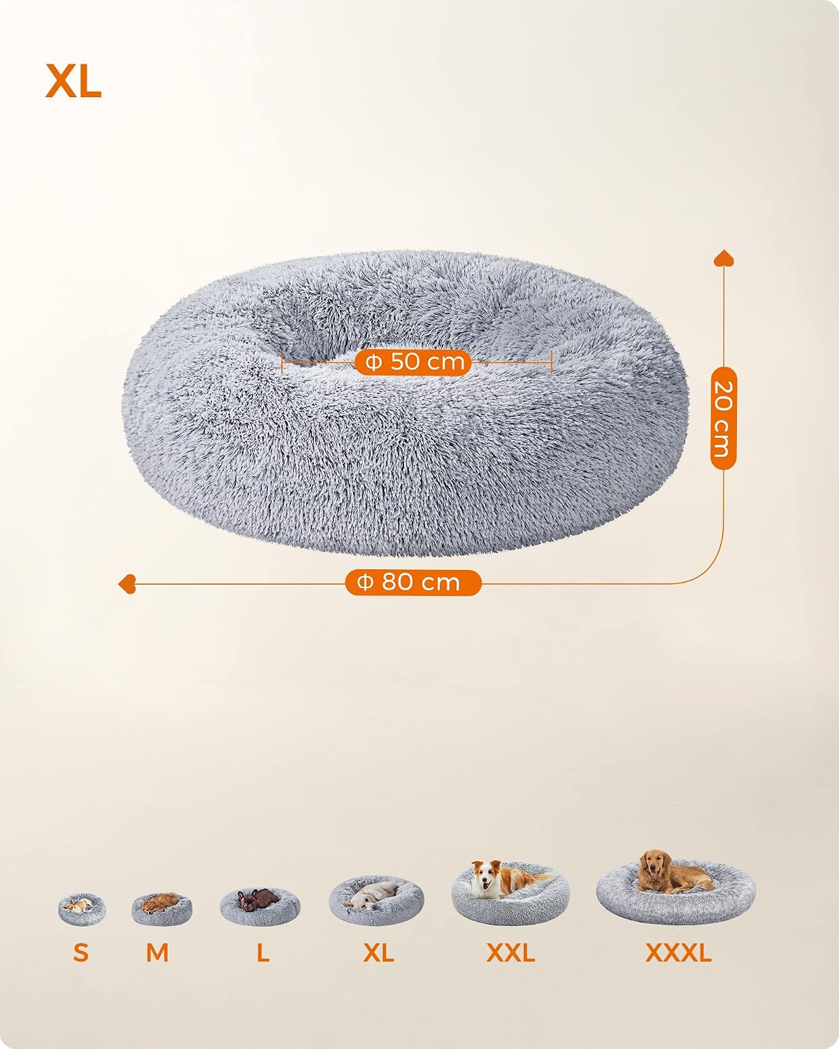 Thumbnail 4 de Feandrea PGW040G01 80 cm donut pet bed