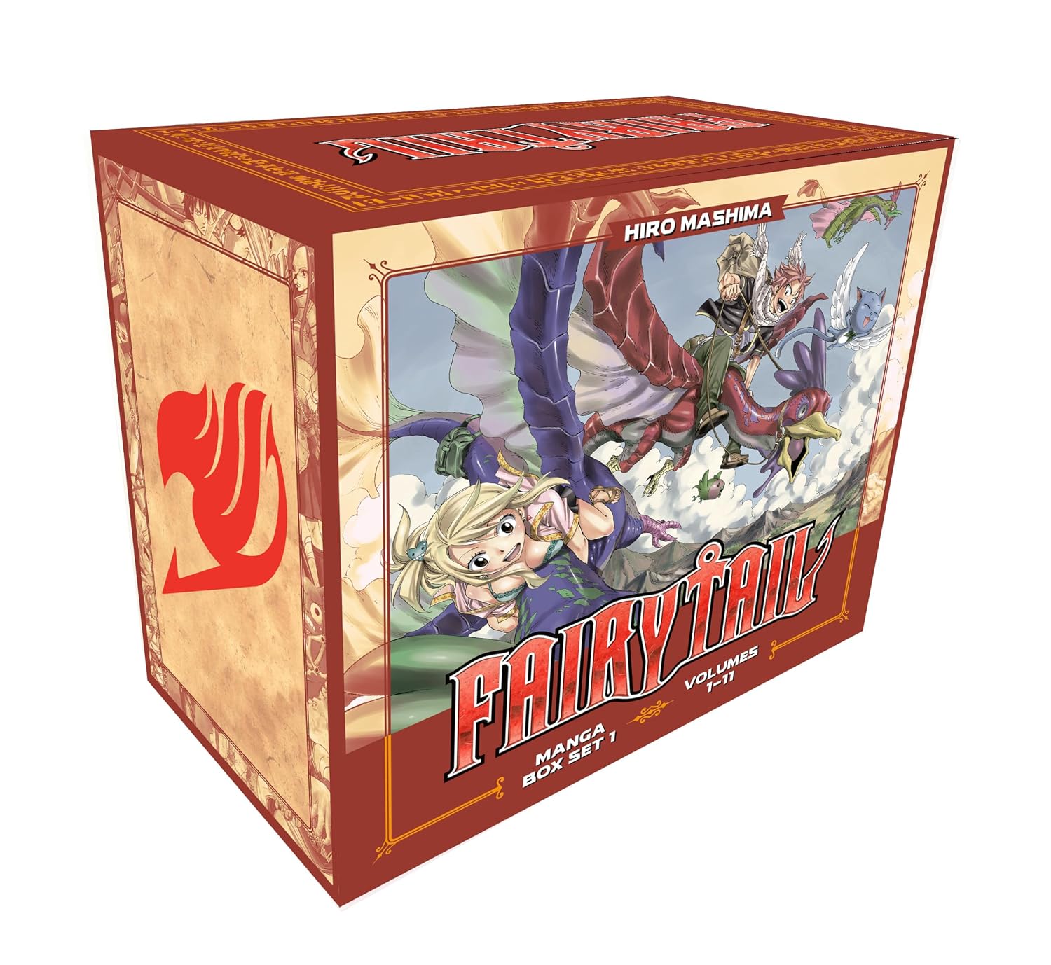 Detalle de Fairy Tail Manga Box Set 1 – manga-boxset met 2.080 pagina’s