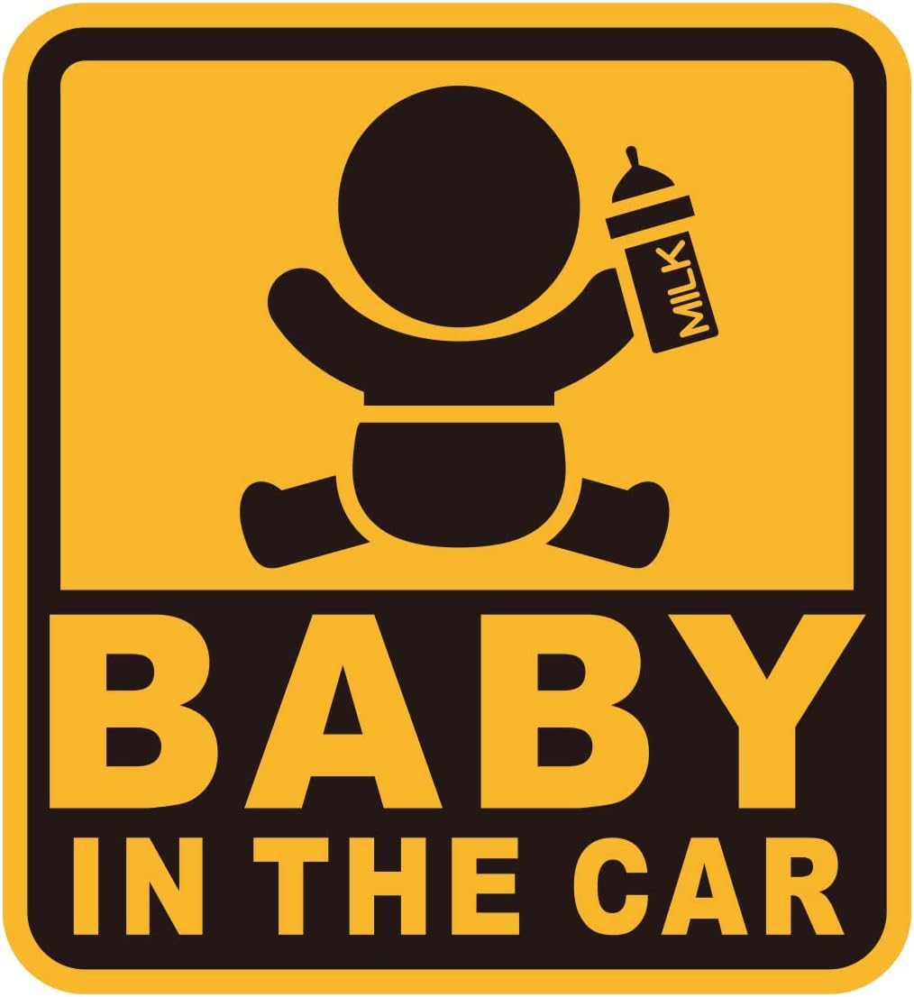 Detalle de セイワ WA123 車用マグネットステッカー CHILD IN THE CAR・着脱式