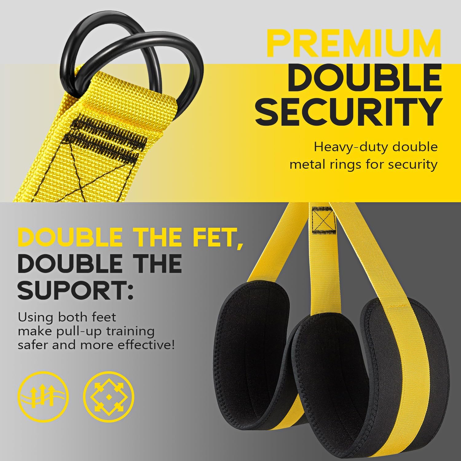 Thumbnail 4 de HOXWC Pull Up Assistance Bands 3-pack ๐