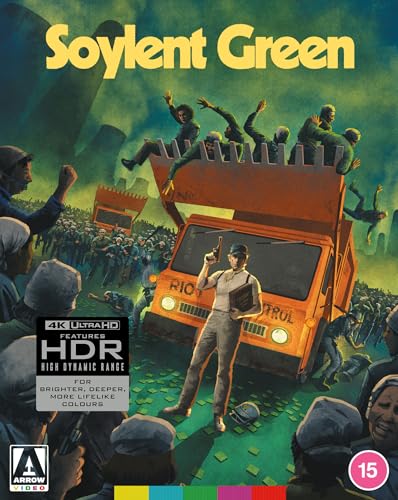 Detalle de Arrow Video Soylent Green Limited Edition 4K UHD Blu-ray, Region Free