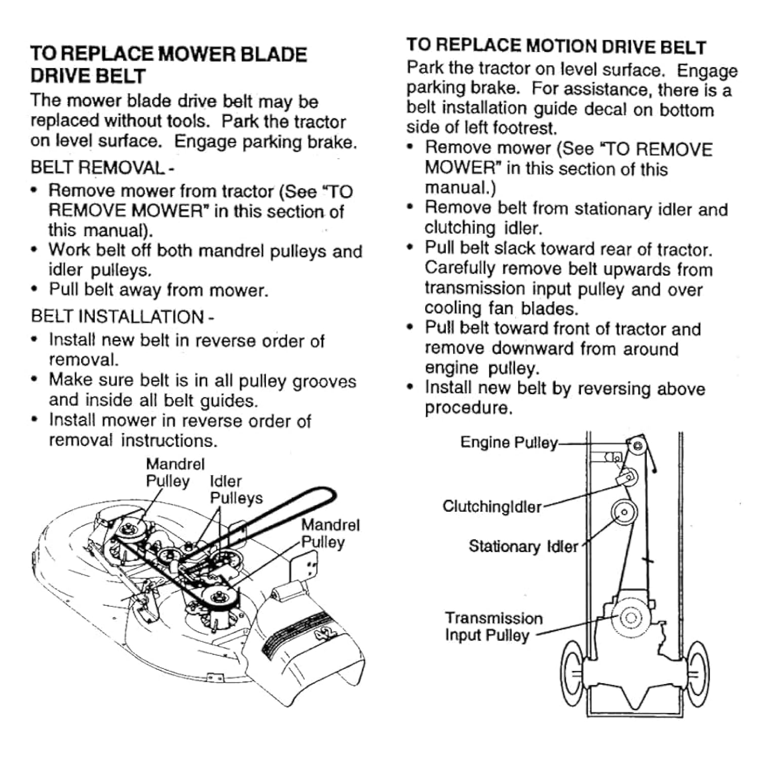 Detalle 2 de 539114557 Replacement Deck Belt 154-inch