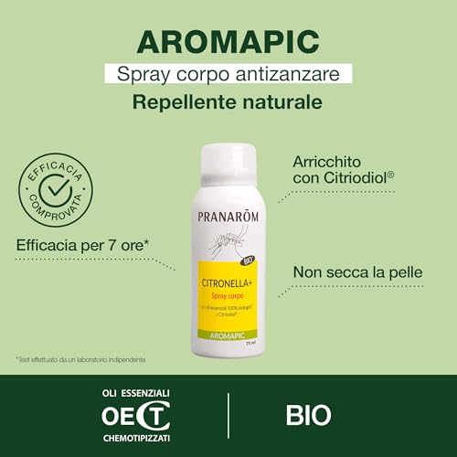 Detalle 2 de PRANAROM Aromapic spray antimosquitos 75 ml