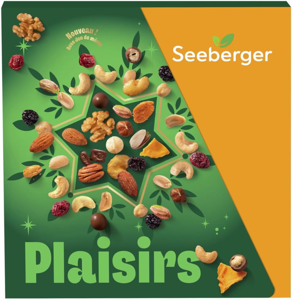 Calendrier de l’Avent Seeberger 2025 : 24 snacks