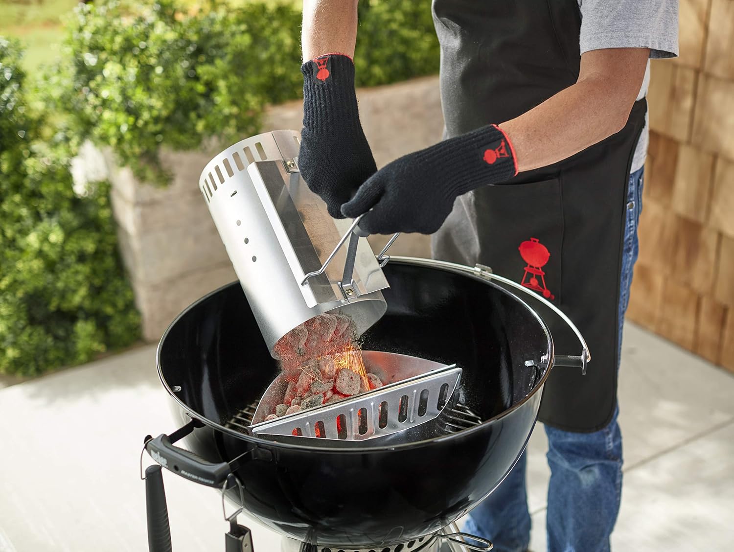 Thumbnail 6 de Weber 17631 Set Chimenea 2 kg de Briquetas + 6 Pastillas de Encendido Blancas