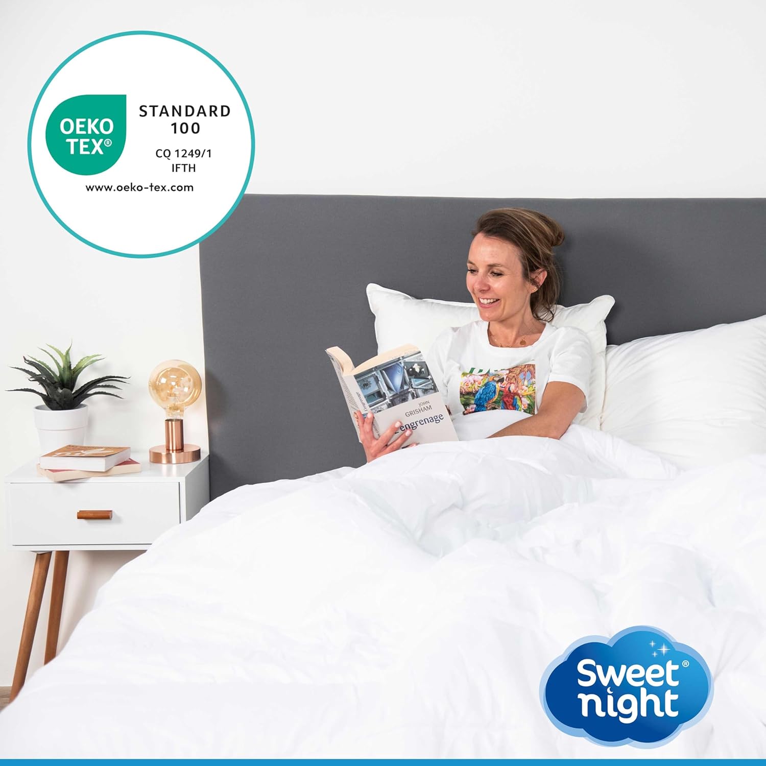 Thumbnail 5 de Sweetnight Protector de Colchón 135x200 cm 🛏️ Impermeable y Micro Transpirable