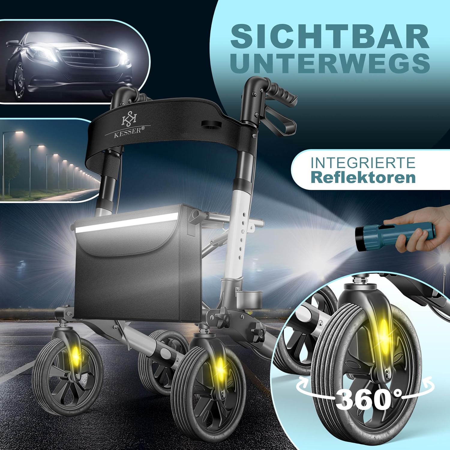 Thumbnail 5 de KESSER Rollator 7,6 kg