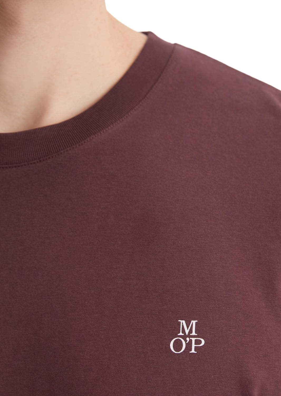 Thumbnail 4 de Marc O'Polo Herren T-Shirt 51556 – Rundhals, Bio-Baumwolle, Regular Fit