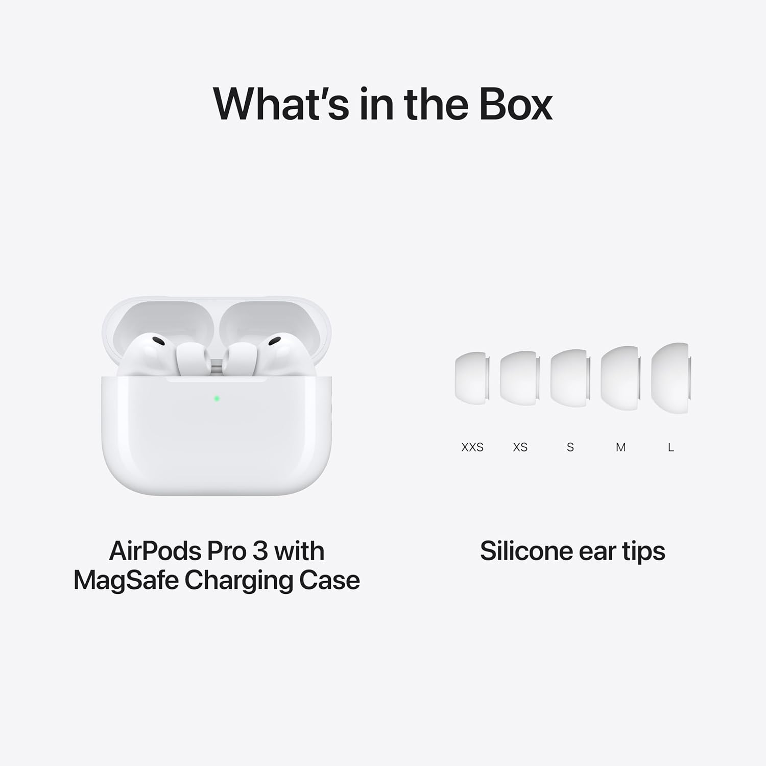 Detalle de Apple AirPods Pro 3 Wireless Earbuds with Active Noise Cancellation and Live Translation