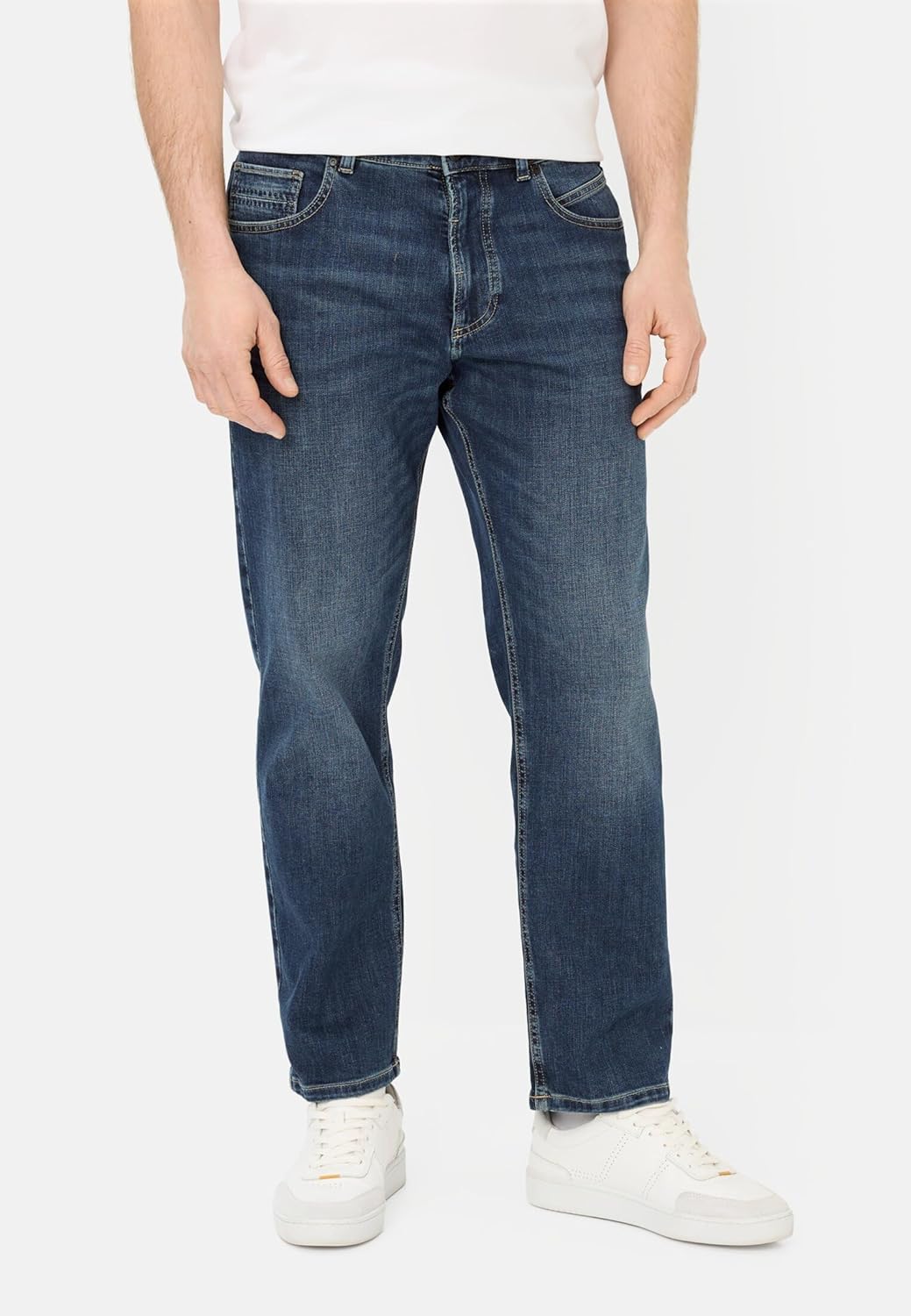 Thumbnail 4 de camel active Herren Jeans Hose Woodstock Flexxxactive Denim Midblue (42)