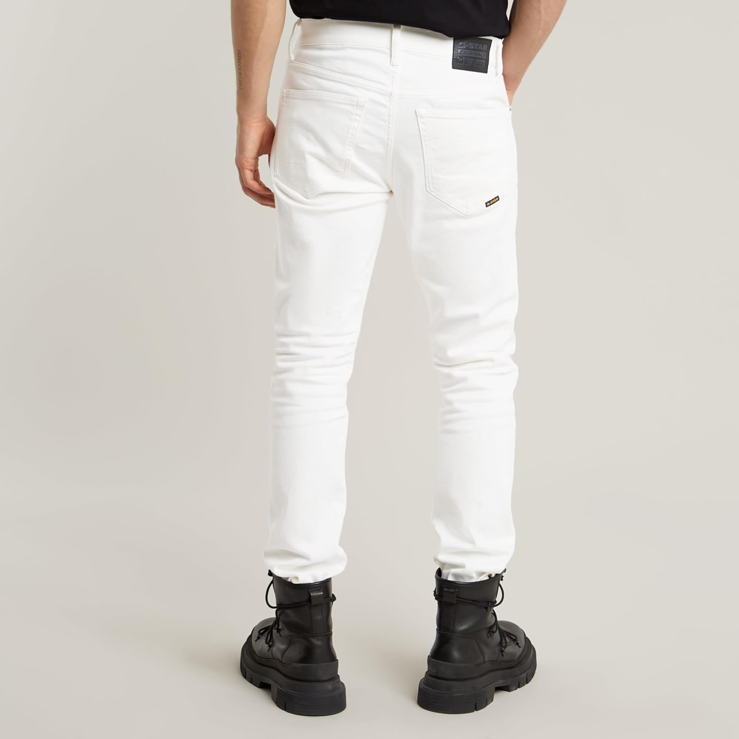 Thumbnail 4 de G-Star 3301 Slim Jeans para Hombre, Azul lt Indigo