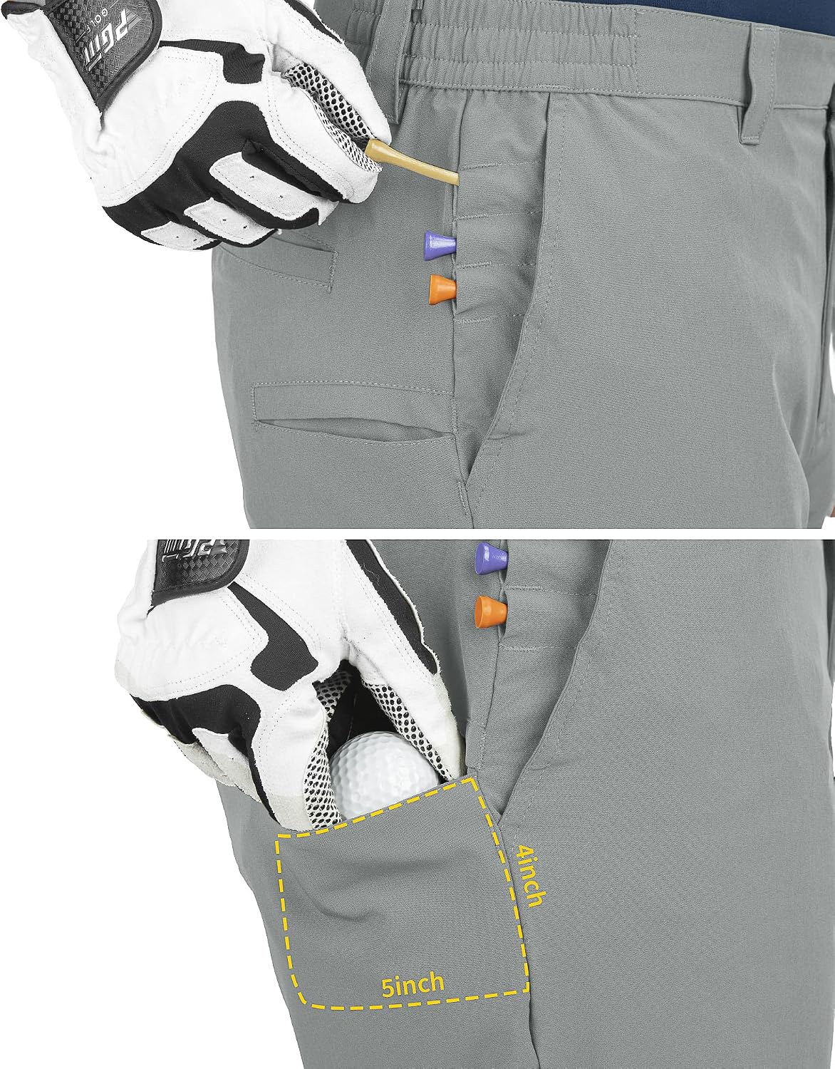 Thumbnail 1 de 33,000ft Men’s Golf Shorts 9 inch UPF 50+