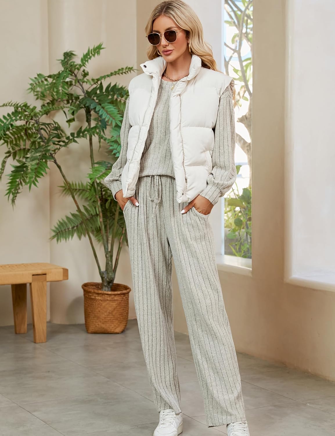 Thumbnail 4 de Blooming Jelly Lounge Set Cute 2-Piece Pajamas