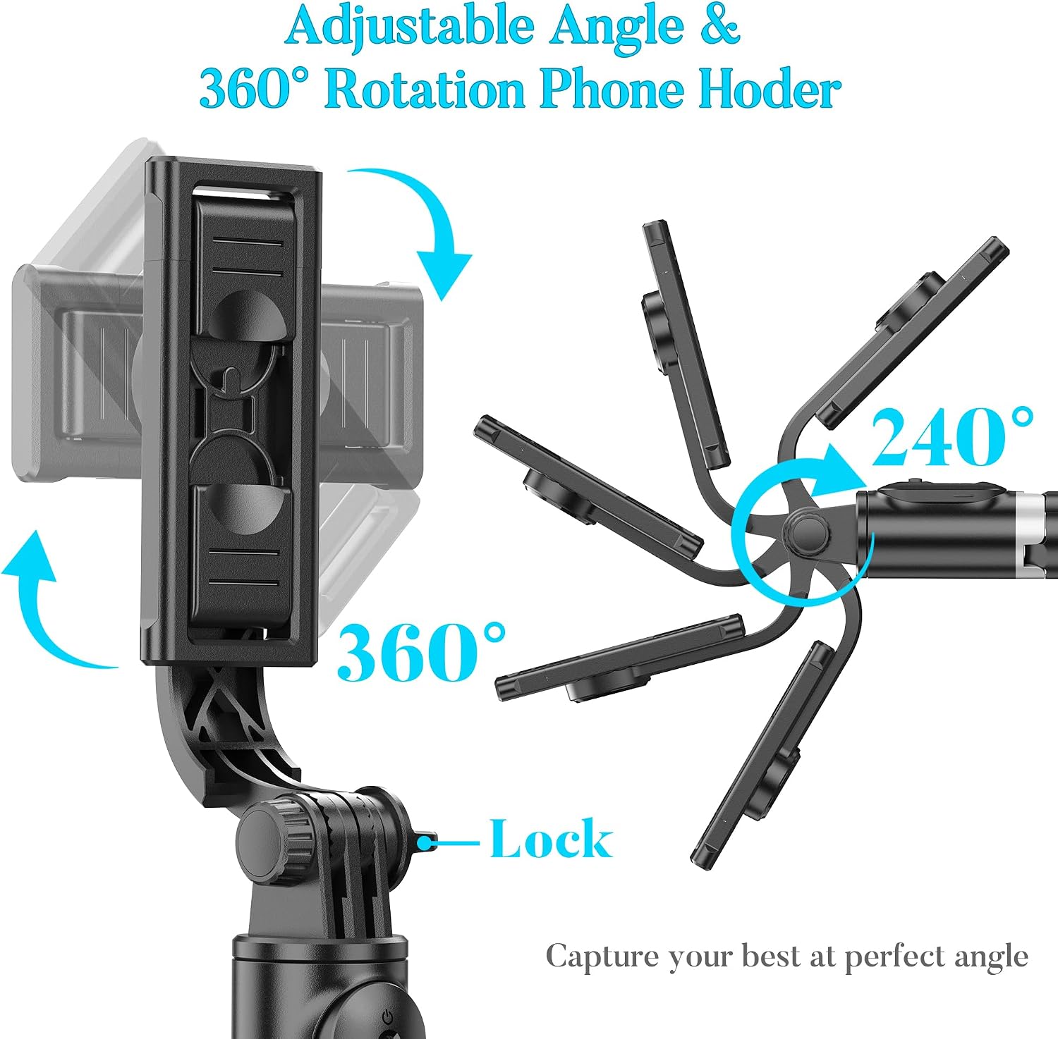 Detalle de Selfie Stick Phone Tripod, 41-Inch