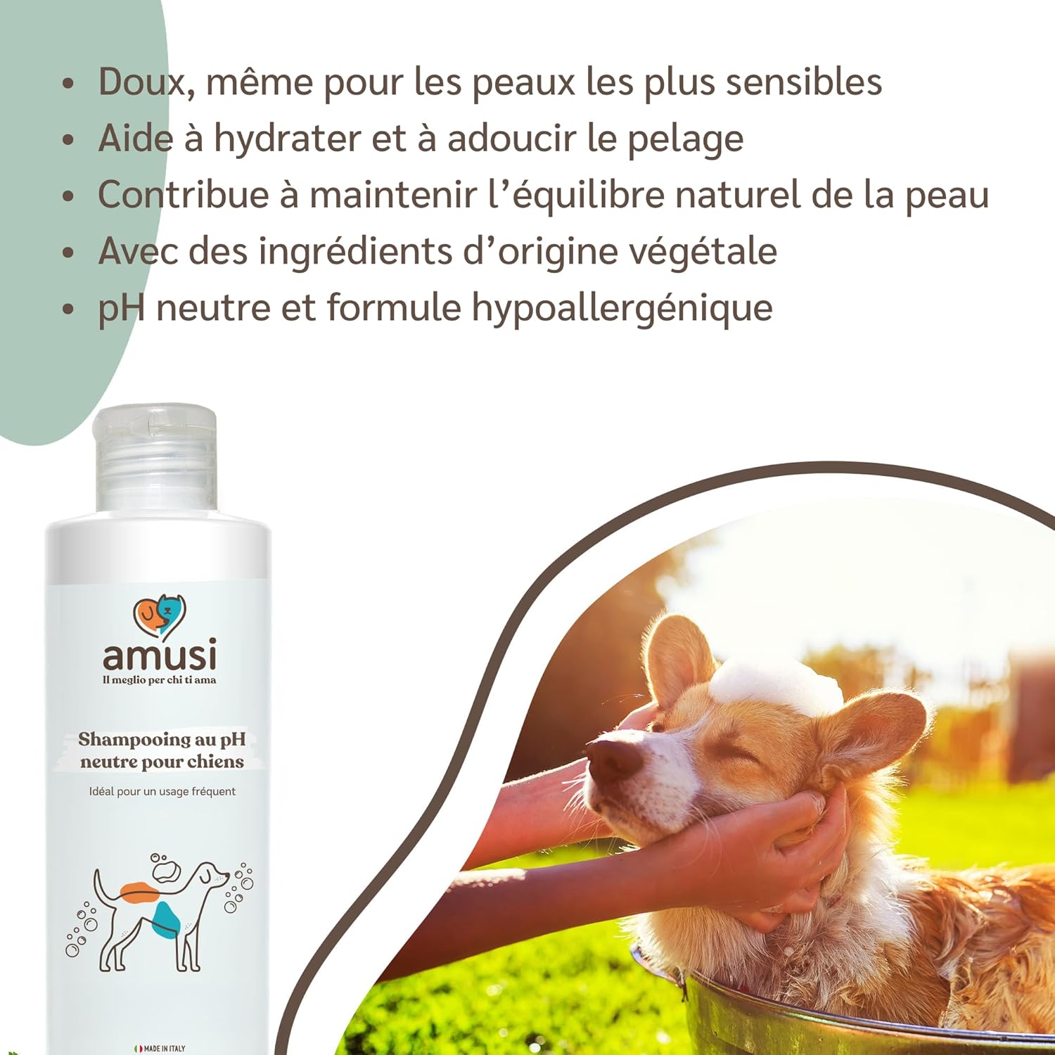 Thumbnail 2 de AMUSI Shampoing Chien Neutre 250ml