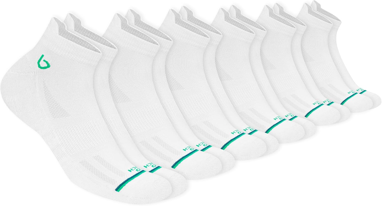 Thumbnail 3 de BAMBOS Sneaker Socken Ultraweich aus Bambus – Kurz Sportsocken & Laufsocken, 3/6 Paar