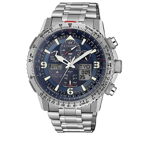 Detalle de Citizen Reloj Super Pilot JY8100-80L Eco-Drive Hombre