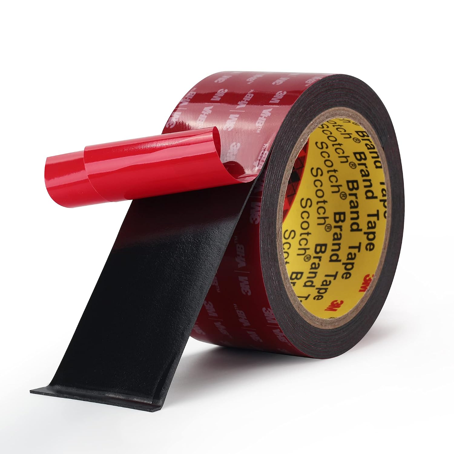 Detalle de Bulina JD5925503 Double-Sided Mounting Tape, Black Acrylic Foam, 2 in × 10 ft