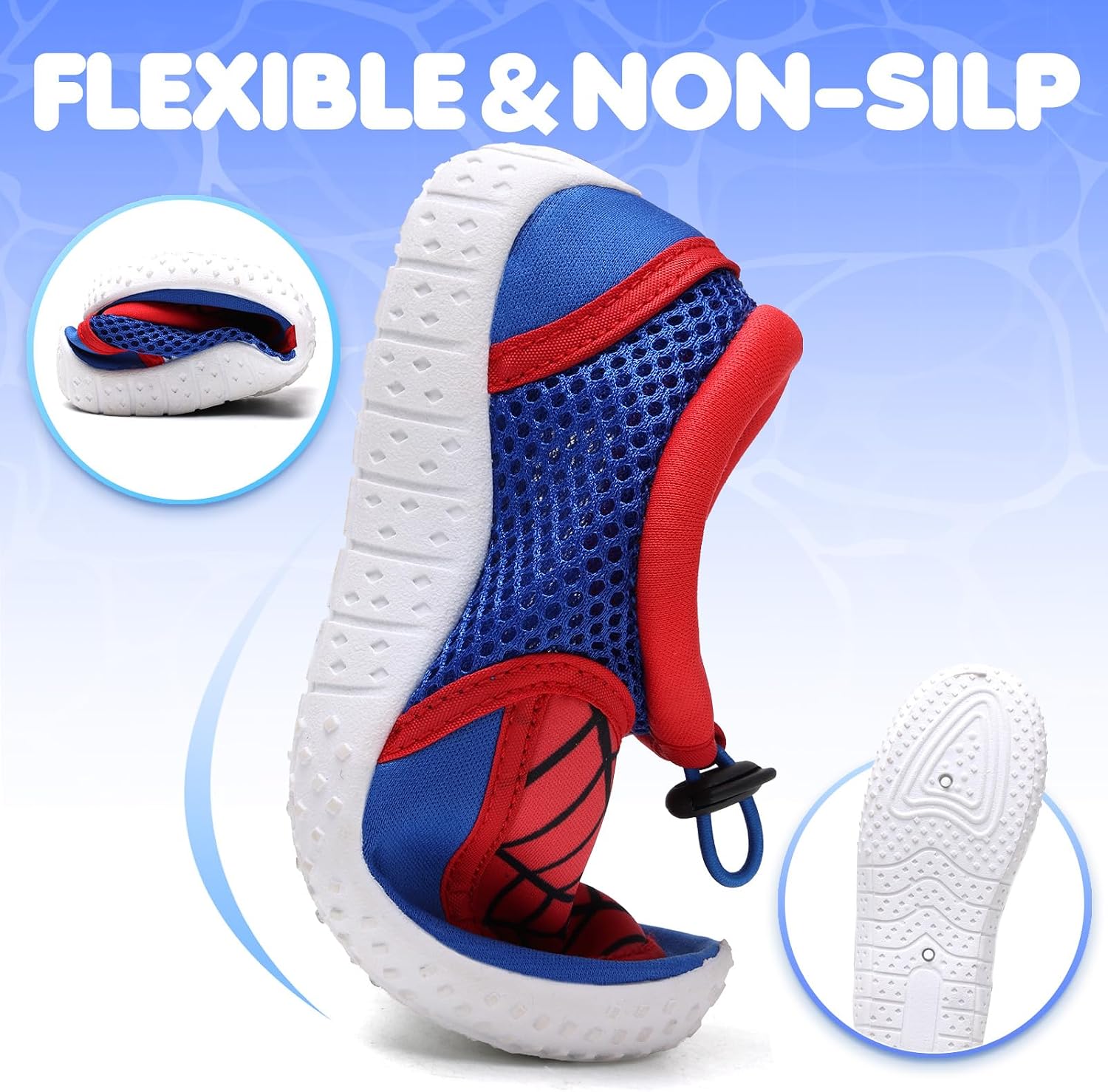 Detalle de WateLves Wasserschuhe Kinder (Jungen & Mädchen) – Strandschuhe, Schwimmschuhe, Aquaschuhe, Gr. 22–34