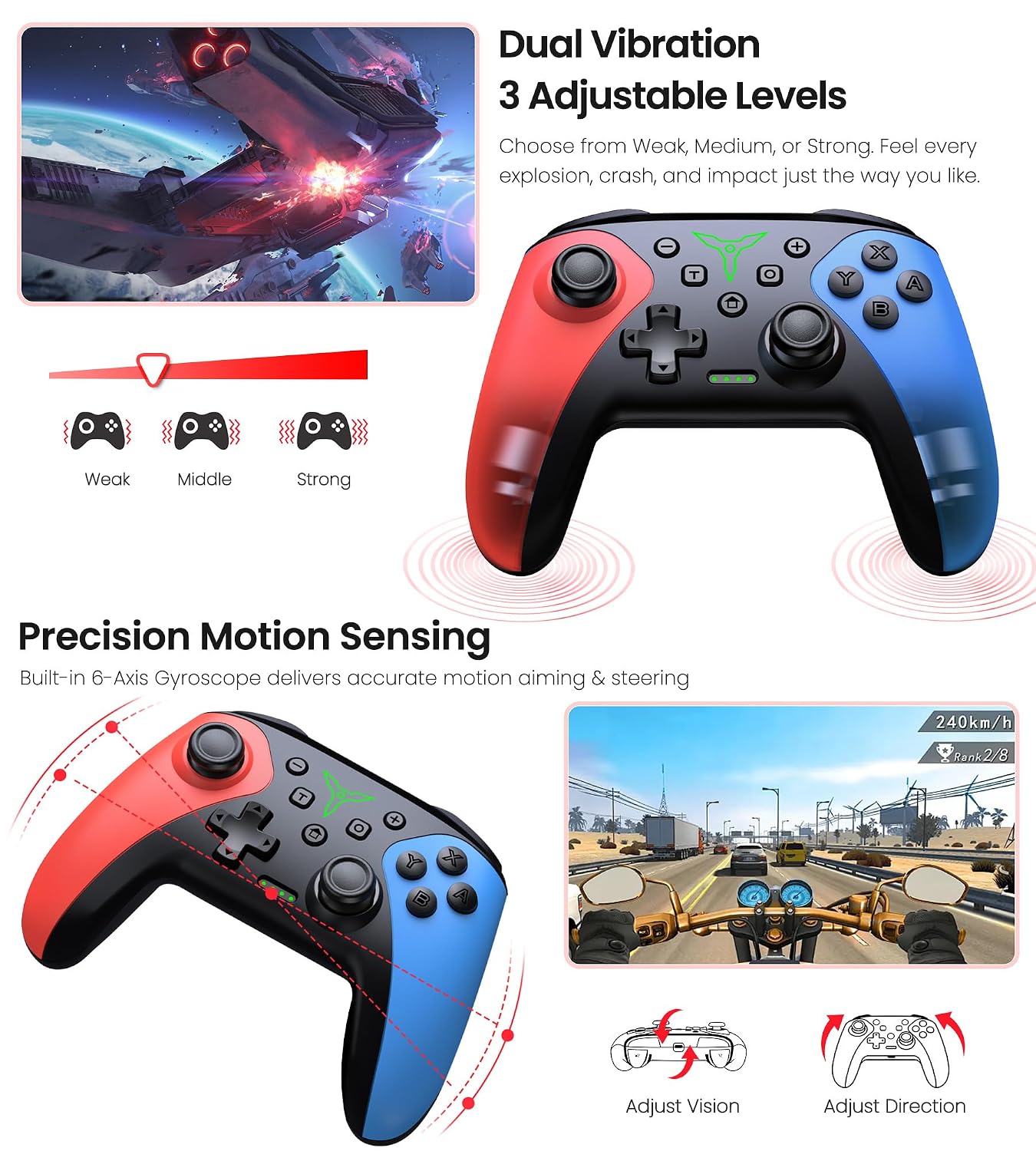Thumbnail 6 de Wireless Switch Controller Pro with Turbo 2