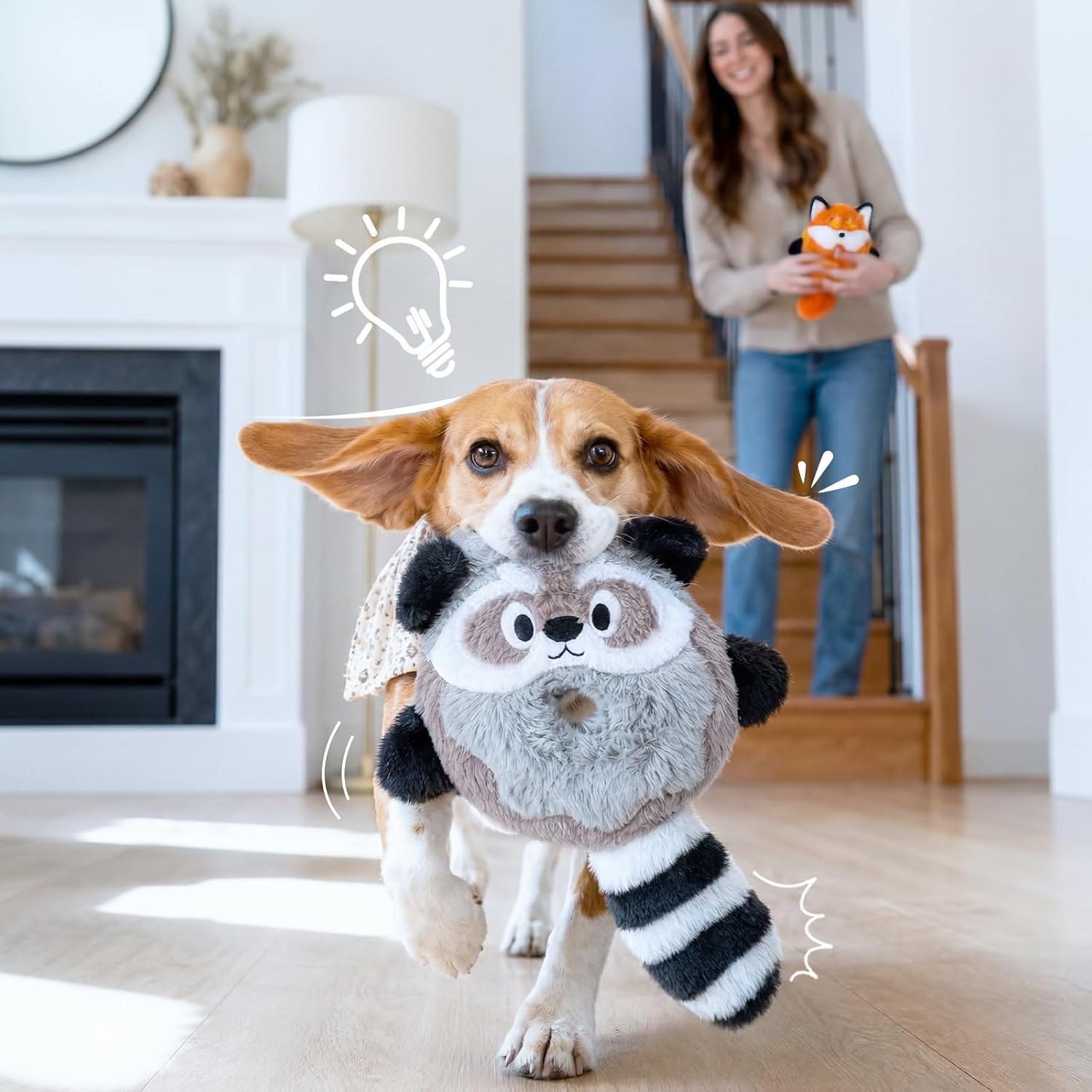Thumbnail 6 de LAONOPS Plush Dog Toys 3-Pack
