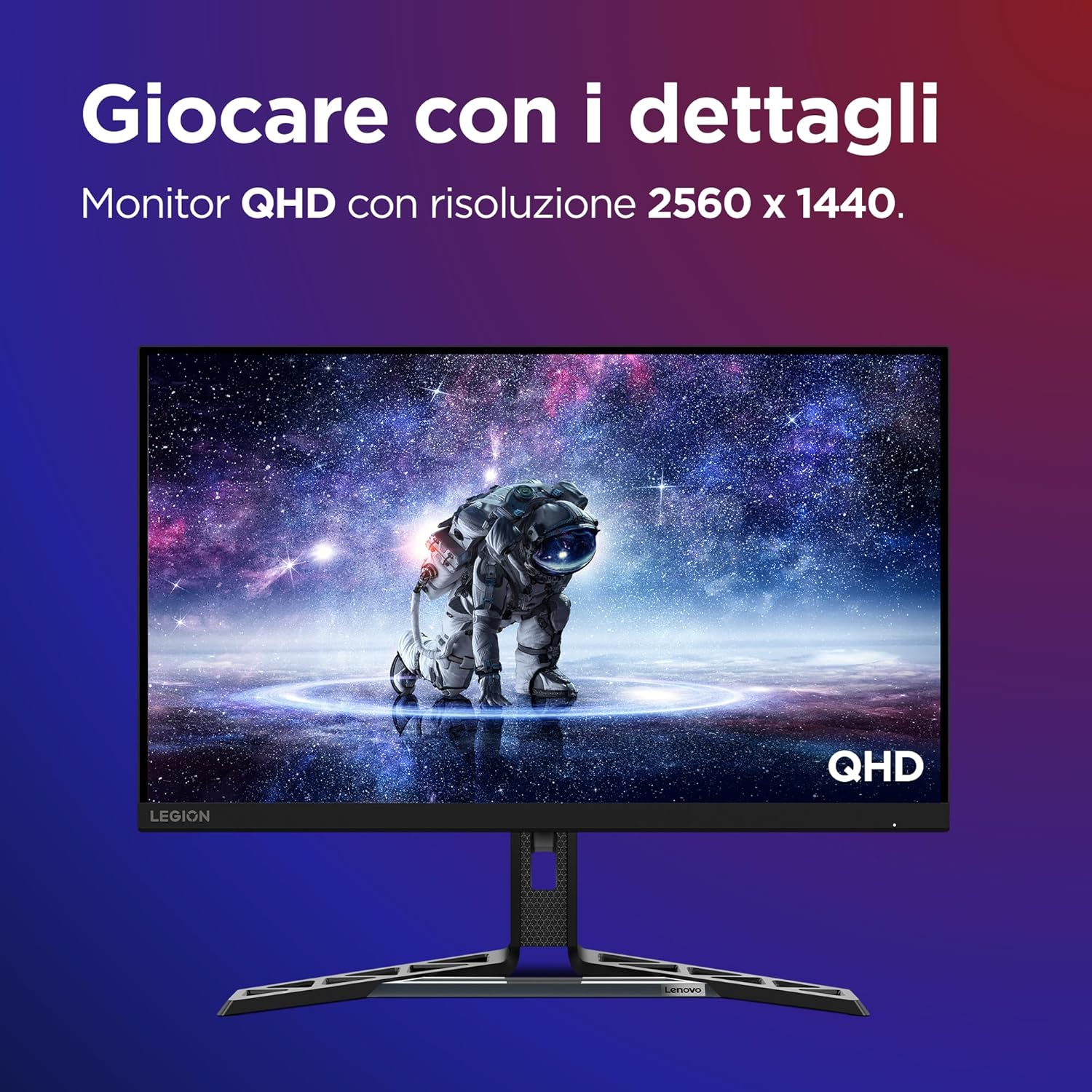 Thumbnail 6 de Lenovo Legion R27qe Gen 2: Monitor Gaming 27" QHD da usare per Esport e FPS