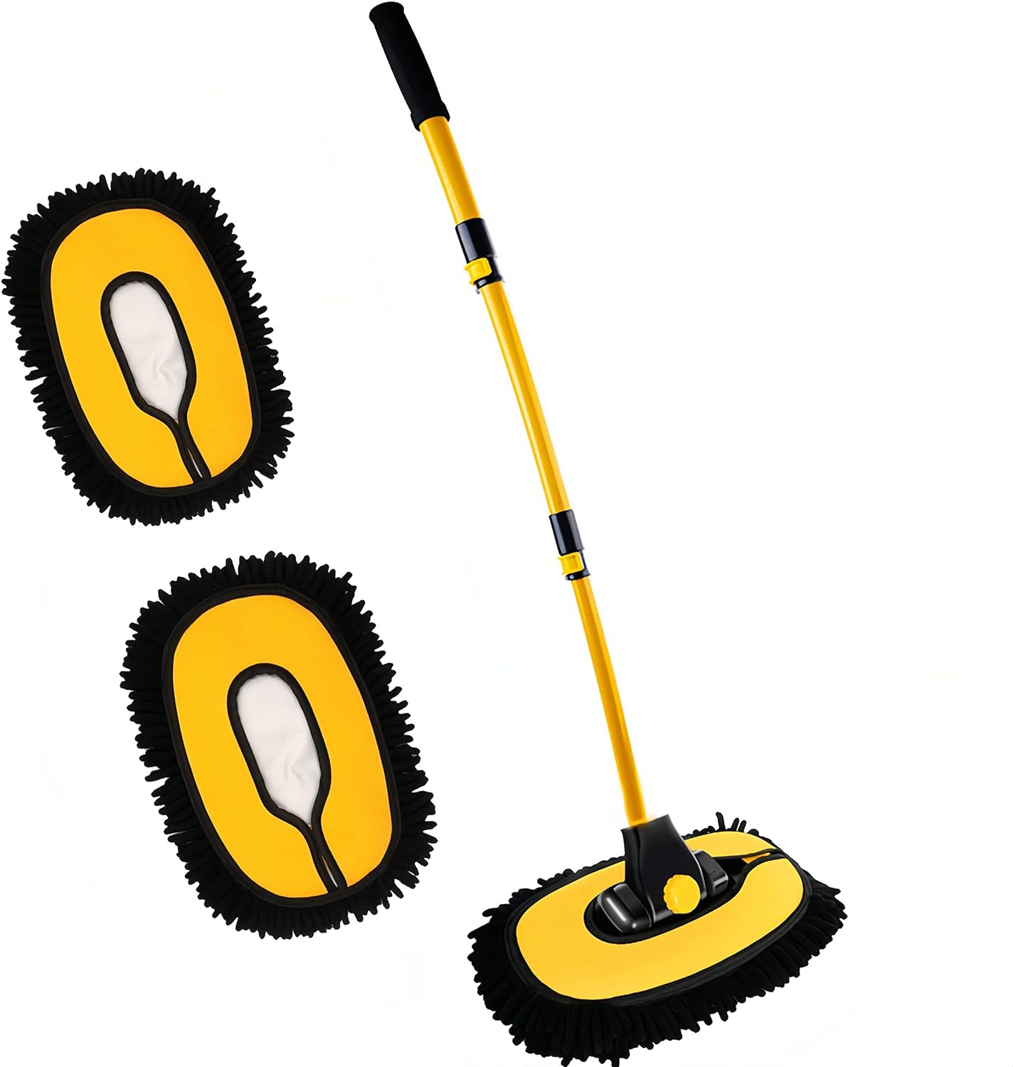 MVEQRRN Car Wash Brush Mop with Long Handle