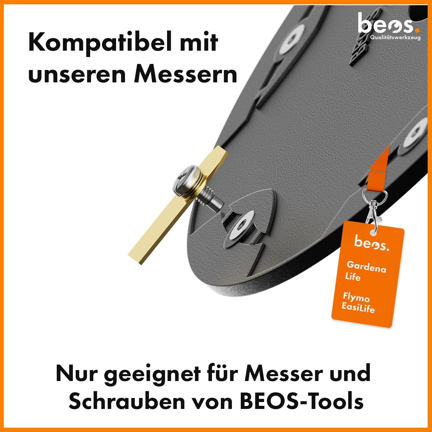 Detalle 2 de beos Mähroboter Tuning Drehscheibe für 6 Klingen – kompatibel mit Gardena Sileno Life & Sileno+ sowie Flymo EasiLife, Ø 210 mm