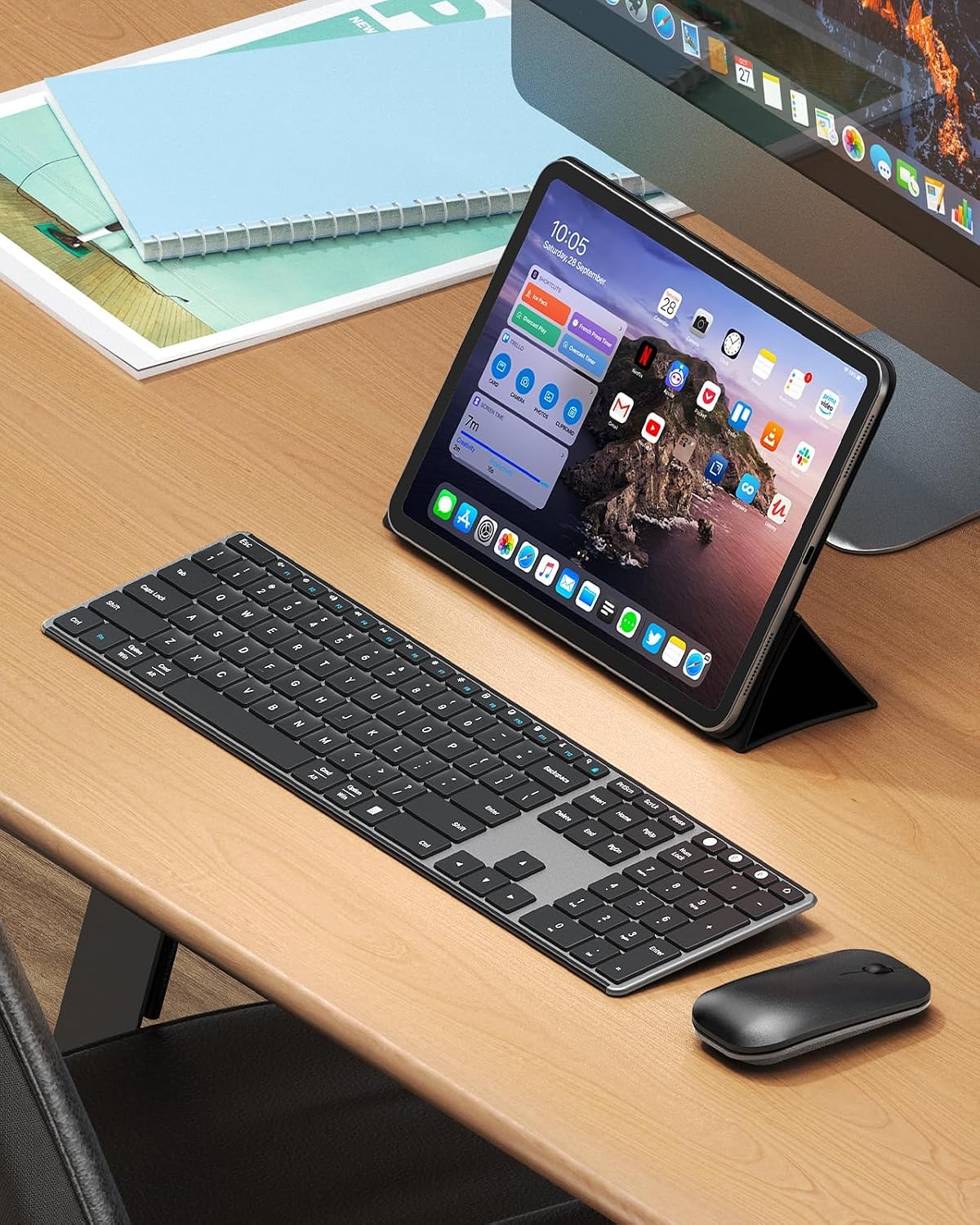 Thumbnail 6 de seenda SKM64-3 Wireless Keyboard Mouse Combo 200h