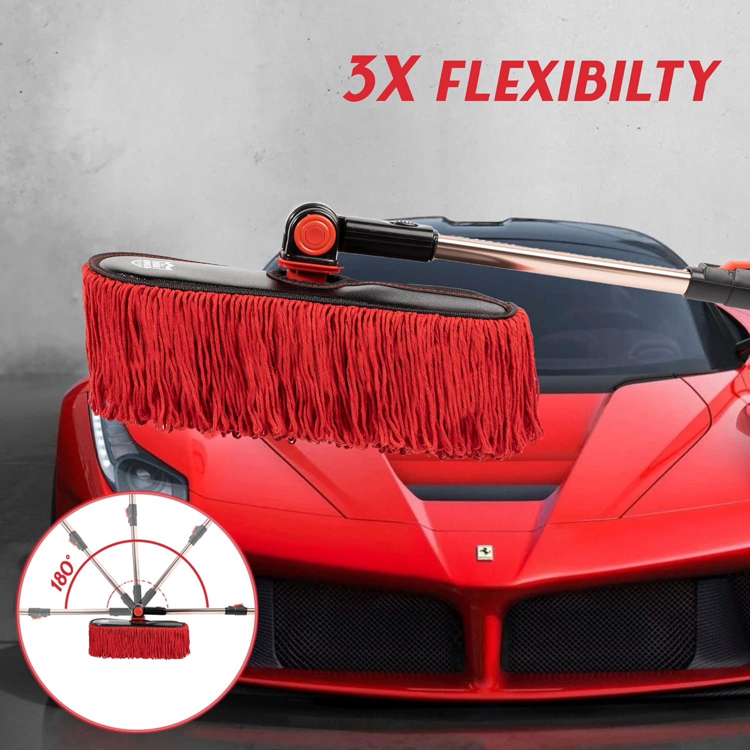 Detalle de Car Duster Exterior Scratch Free 1 Extendable Handle