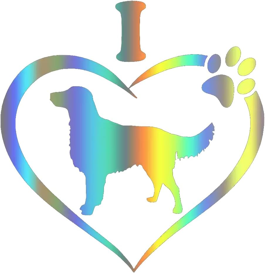 Thumbnail 5 de TIZIKJ Golden Retriever Auto-Aufkleber 25 cm