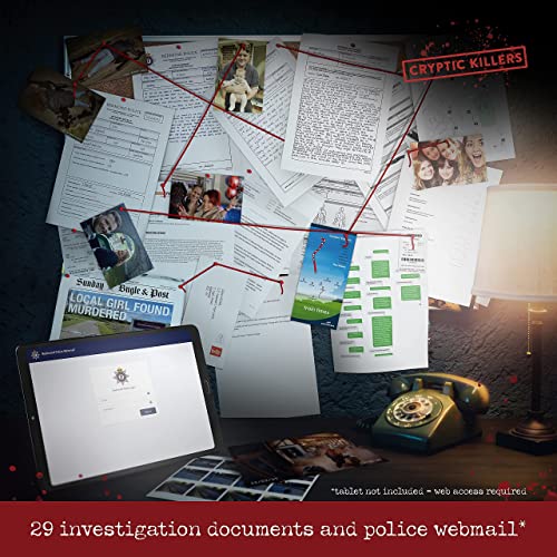 Detalle de Cryptic Killers: Unsolved Murder Mystery Game – Cold Case Files Investigation