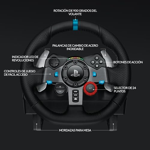 Thumbnail 6 de Logitech G G29 Driving Force volante y pedales — enchufe británico