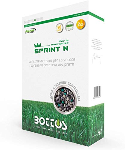 Bottos Sprint N 2 KG – Concime Professionale a lungo effetto per tappeto erboso