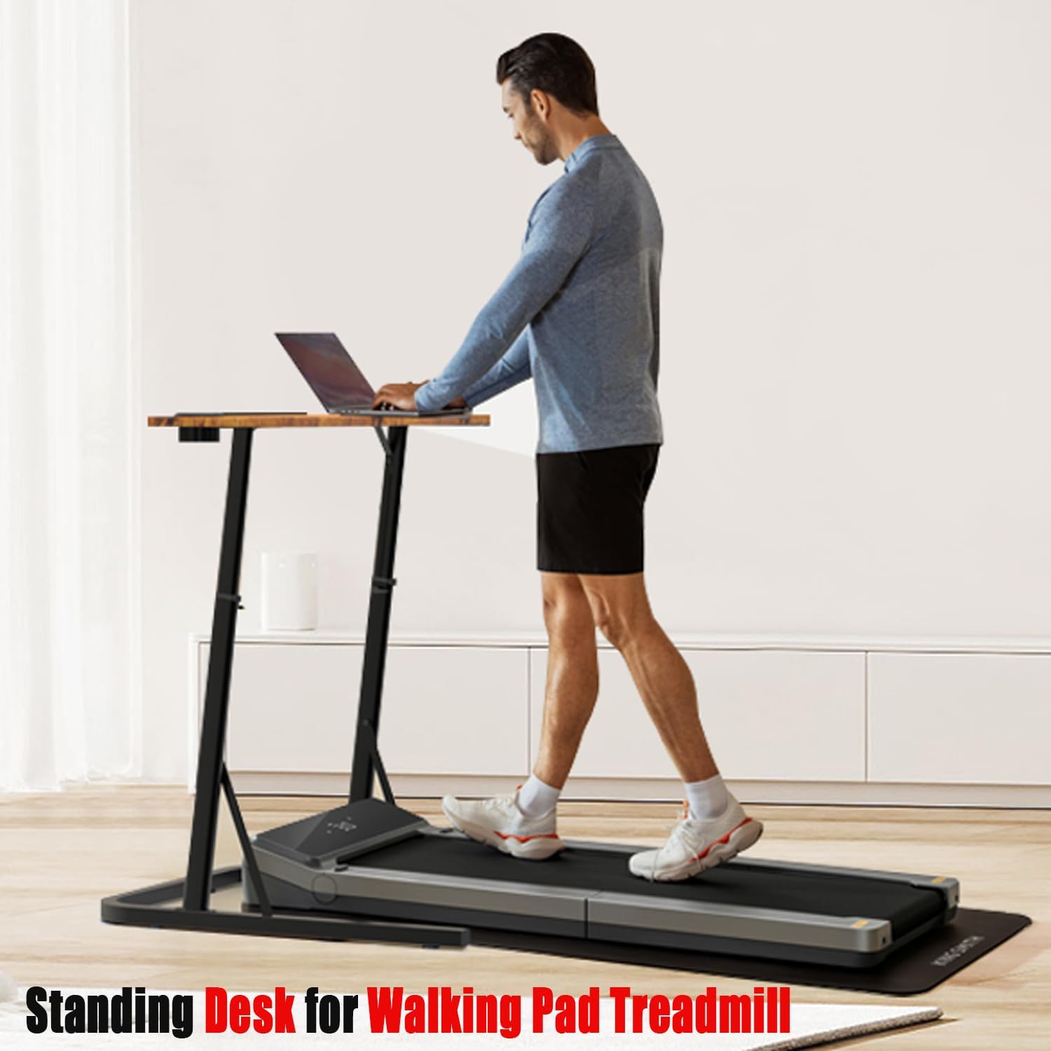 Detalle de VTORY FT0701US1001 Adjustable Standing Desk for Treadmills and Cycling