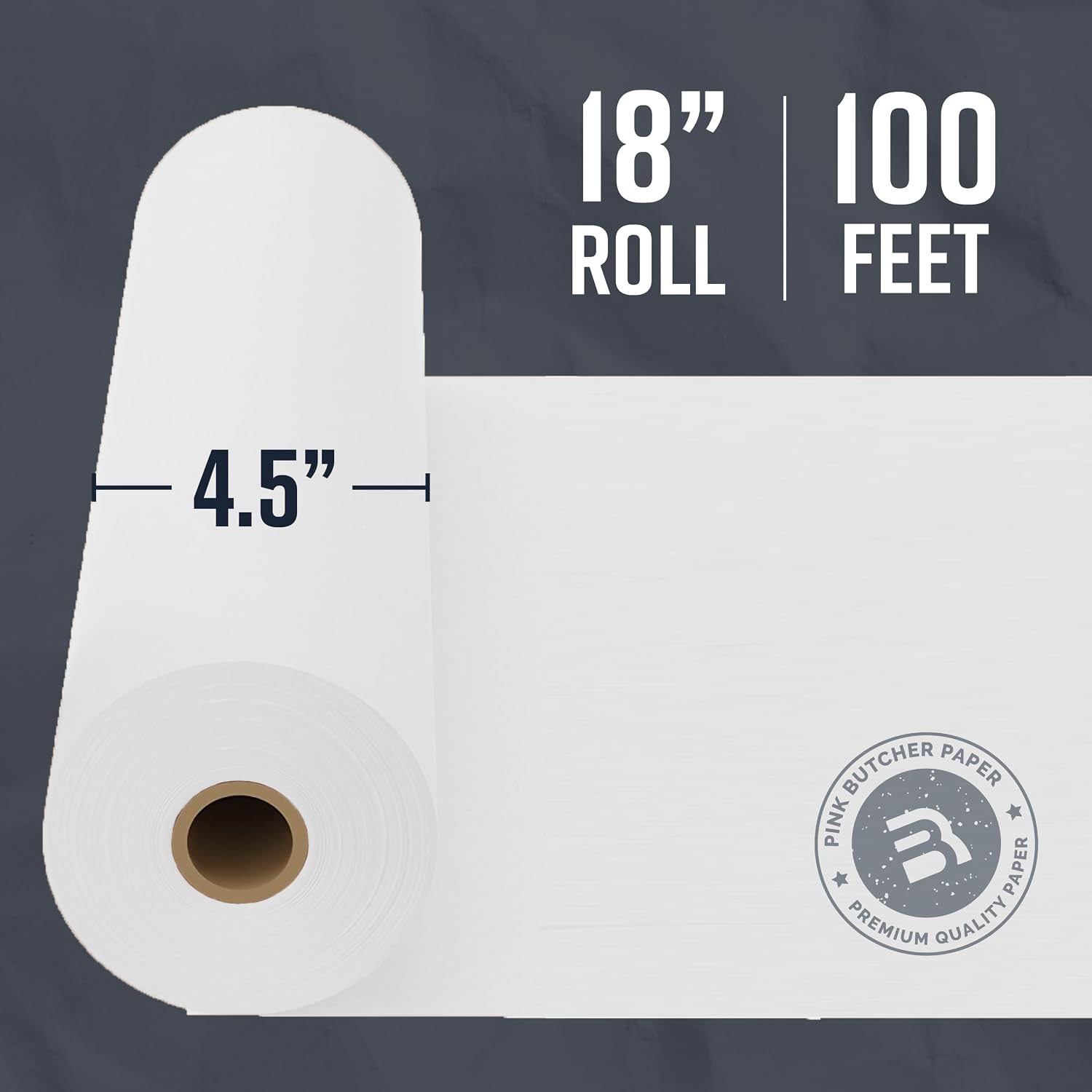 Thumbnail 3 de Bryco Goods White Kraft Butcher Paper Roll (18 in x 1200 in) for BBQ, Wrapping & Smoking