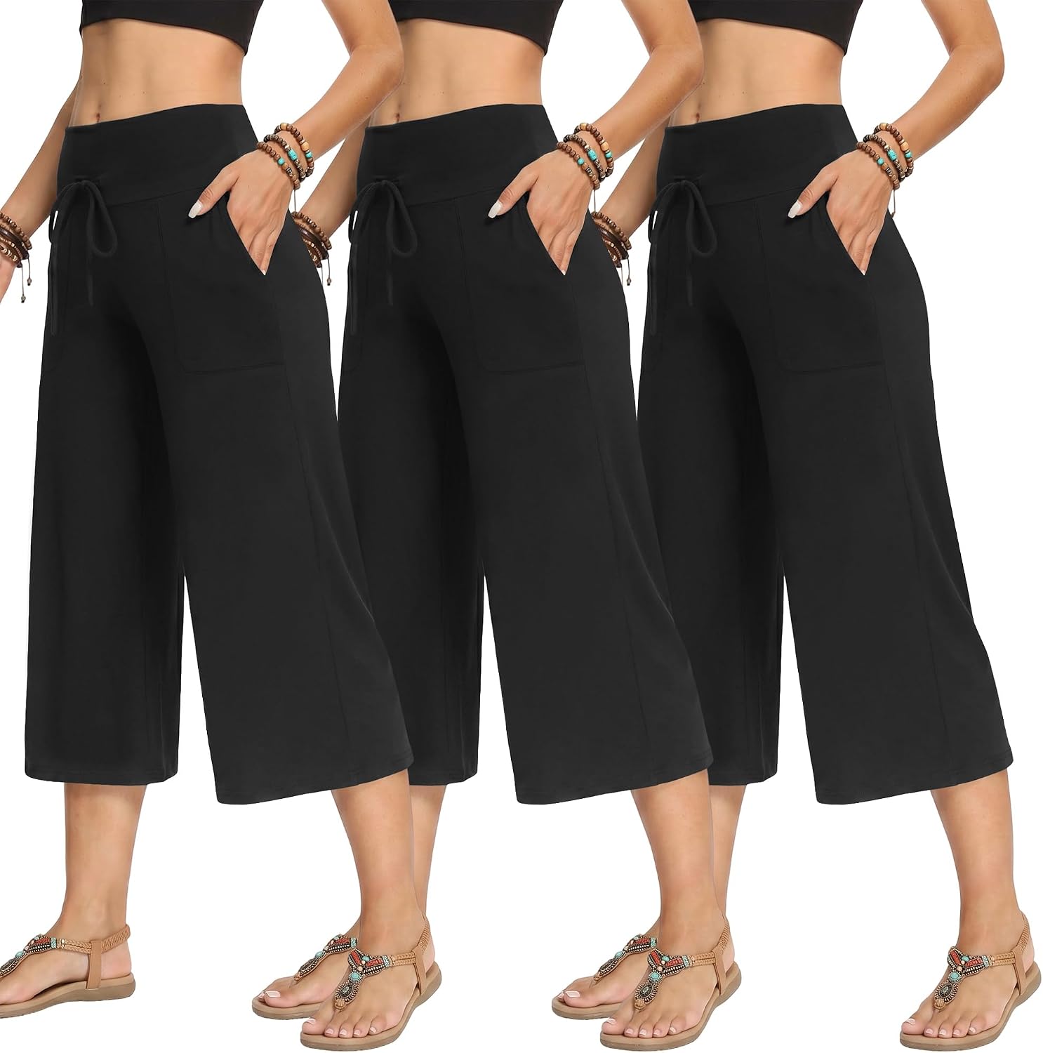 Thumbnail 6 de TNNZEET Women's Wide-Leg Pants