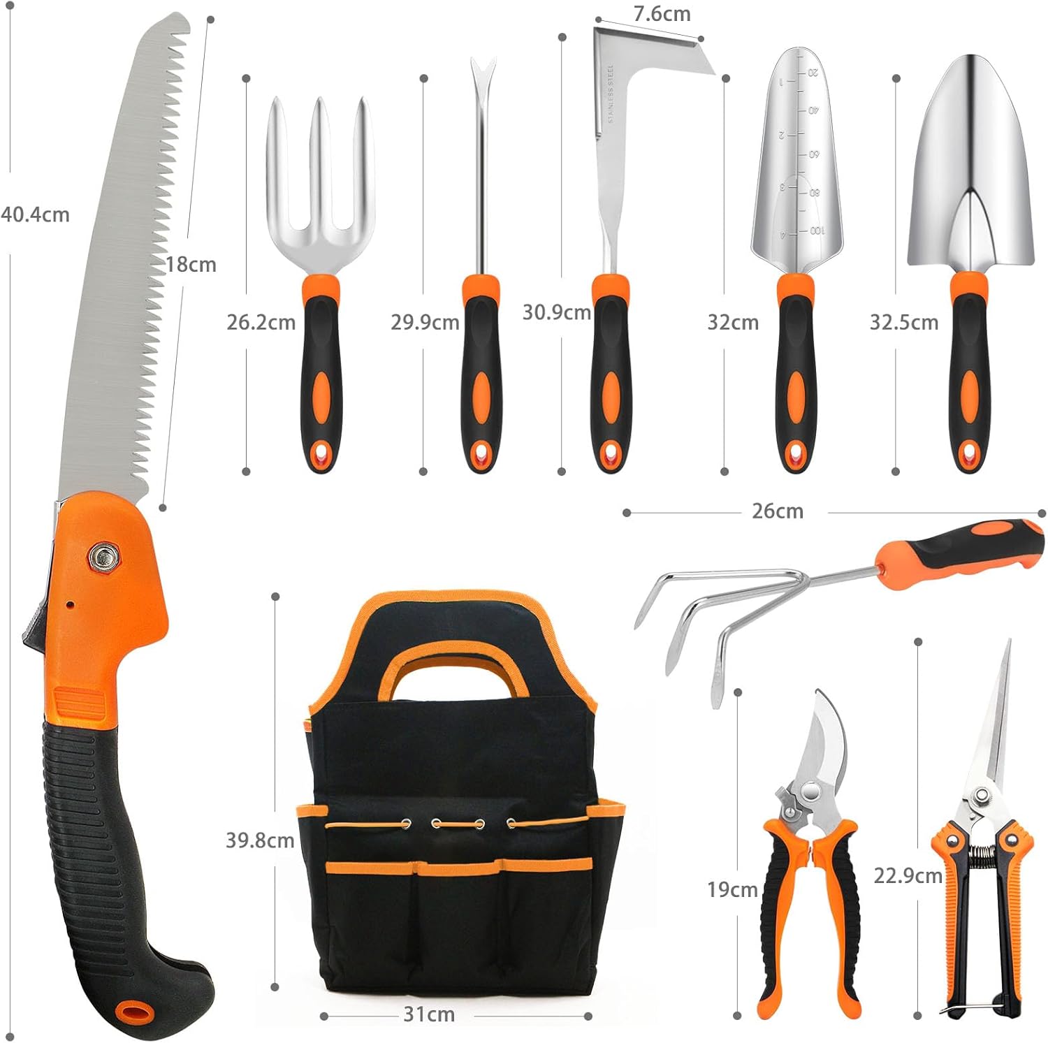 Detalle 2 de MQHUAYU Kit Jardinería 10 piezas