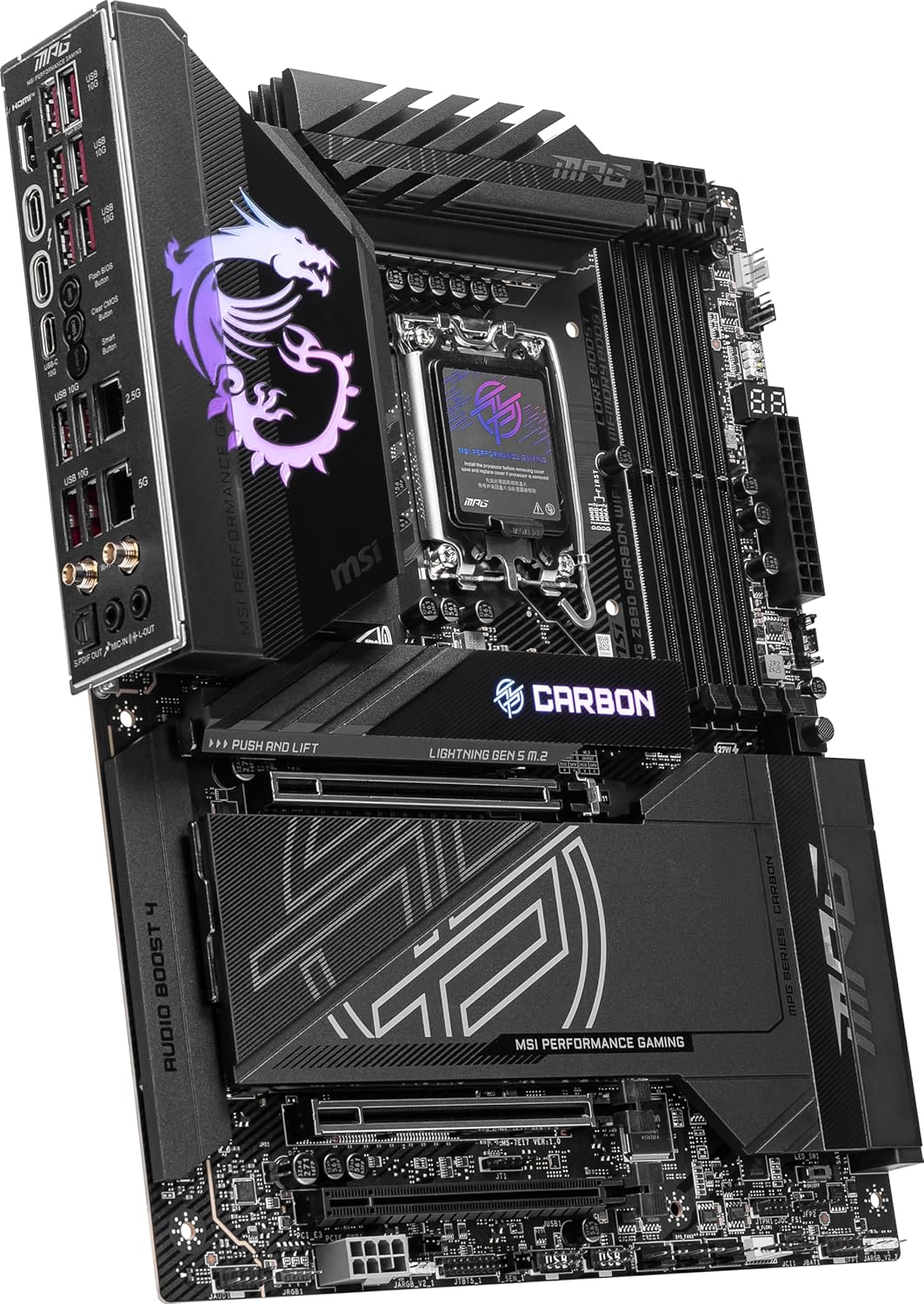 Thumbnail 2 de MSI MPG X870E Carbon WiFi Gaming Motherboard