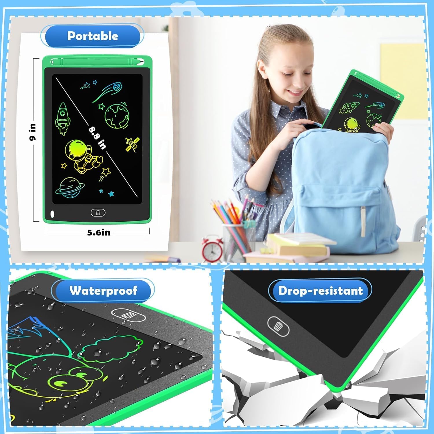 Thumbnail 5 de Party Favor 8.5" LCD Writing Tablet for Kids 🎨